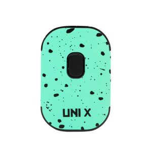 Teal Black Spatter